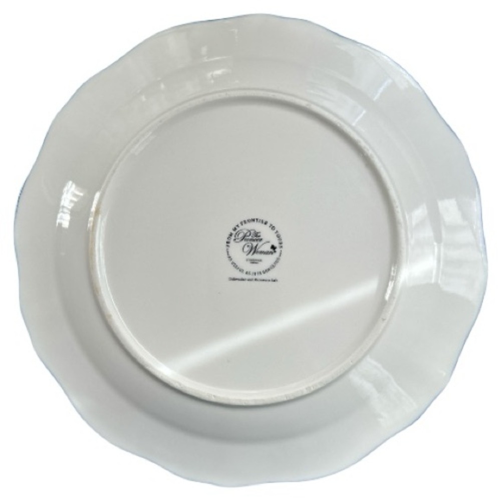 💐 Pioneer Woman Heritage Floral Rose 4 Dinner Plates - Picture 11 of 13